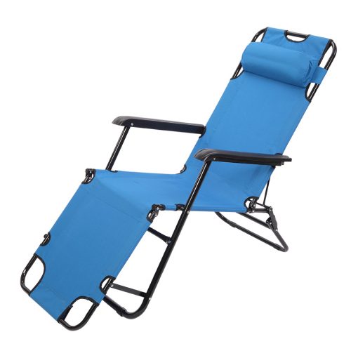 Portable Dual Purposes Extendable Folding Reclining Chair